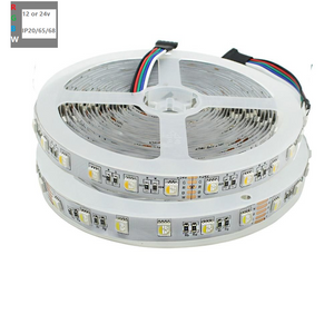 RGBW LED Strip (24v) IP65 - 5 Metre Roll